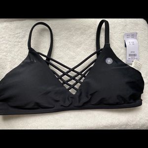 HOLLISTER strappy bikini top! Sz M NWT
